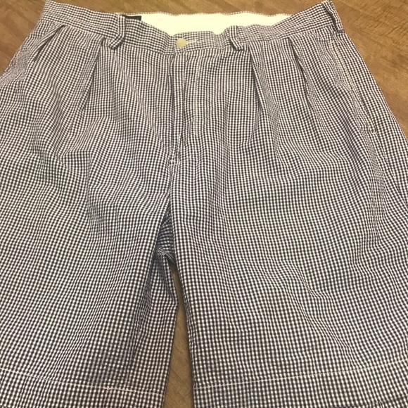 Ralph Lauren Other - Ralph Lauren polo golf purple gingham shorts